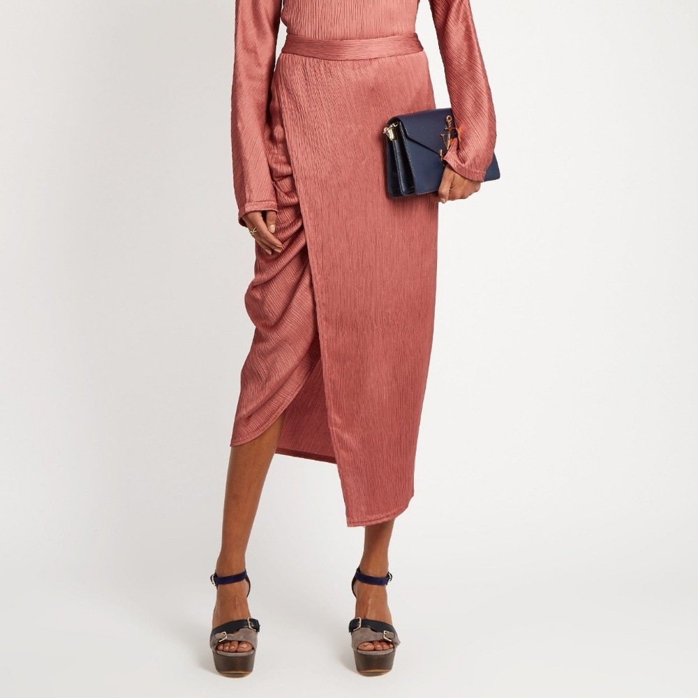 NWT Sies Marjan Gathered Rose Skirt